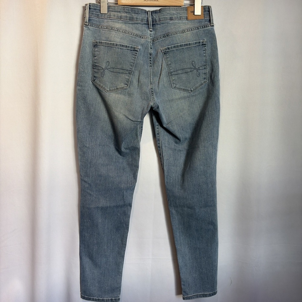 Levi's Denizen Women's Jeans Mid Rise Skinny Stretch Women 10 (30x30) Lite Wash - Picture 7 of 9